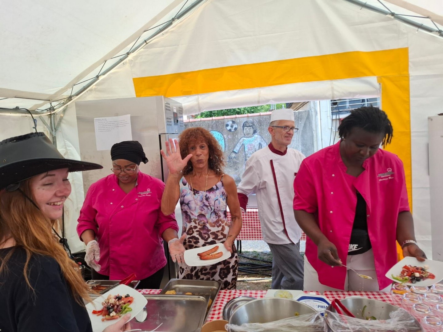 Un buffet 100% insertion au Festival Les Guinguettes à Corbeil-Essonnes